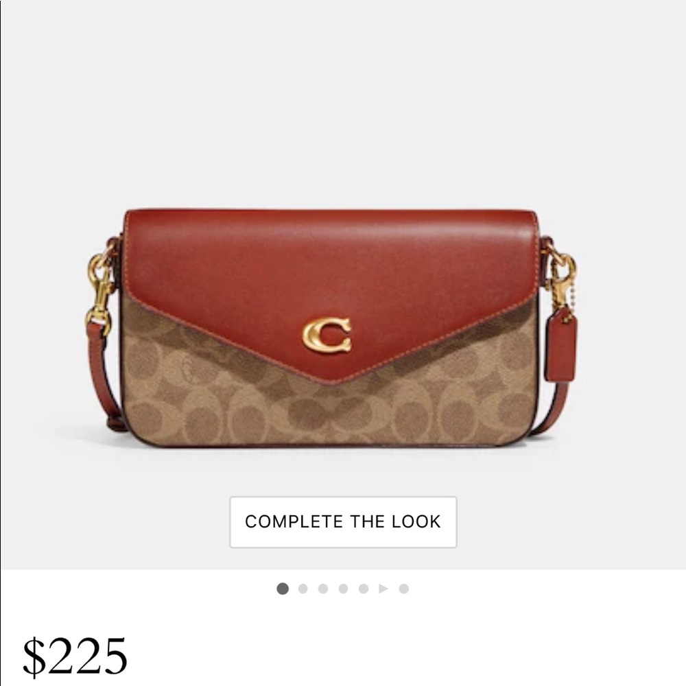 NWT Coach Wyn Crossbody In Signature Canvas